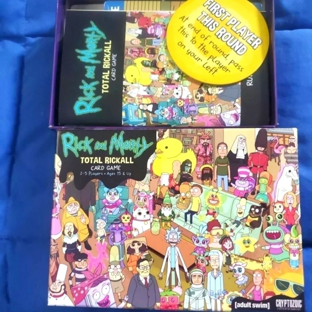 Cryptozoic Rick and Morty Total Rickall Card Game